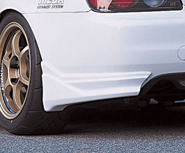 C-West Aero Rear Side Half Spoilers (PFRP) for Honda S2000 AP