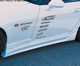 C-West Aero Side Steps (PFRP) for Honda S2000 AP