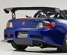 Js Racing Type-S Aero Rear Bumper with Rear Side Under Panels