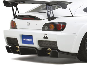 Spoon Sports S-Tai Aero Rear Bumper (FRP) for Honda S2000 AP1/AP2