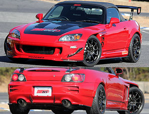 Aero Tech DIRect x Tracy Sports Aero Wide Body Kit (FRP) for Honda S2000 AP1/AP2