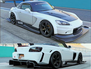 VOLTEX Circuit Version III Aero Wide Body Kit for Honda S2000 AP