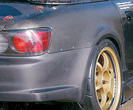 C-West Rear Wide Fenders (Dry Carbon Fiber) for Honda S2000 AP