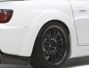 Spoon Sports Rear Wide Over Fenders (FRP) for Honda S2000 AP