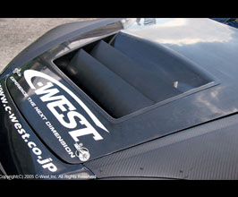 C-West GT Front Hood Bonnet with Vents (Dry Carbon Fiber) for Honda S2000 AP1/AP2