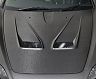 Varis Dark Panther Front Hood Bonnet with Vents (Carbon Fiber)