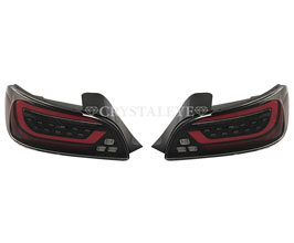 Crystal Eye LED Flowing Sequential Taillights (Black) for Honda S2000 AP