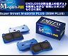 Endless SSM Plus Super Street M-Sports Low Dust and Noise Brake Pads - Front & Rear for Honda S2000 AP1/AP2