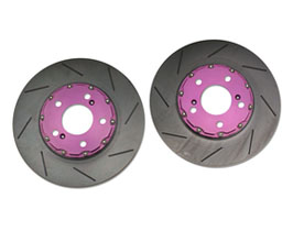 Biot 2-Piece D Nut Type Brake Rotors - Front 300mm for Honda S2000 AP