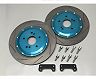 Project Mu Big Rotor Kit - Rear 1-Piece Slotted for Honda S2000 AP1/AP2