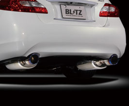 BLITZ NUR-Spec VSR Exhaust System (Stainless with Ti Tips) for Infiniti Fuga Y51