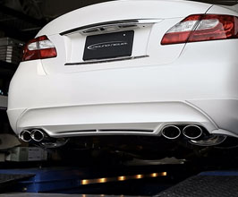RK Design Four Out Muffler Quad Exhaust System (Stainless) for Infiniti Fuga Y51