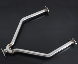Sense Brand Stealth Bottom-Raising Front Pipe - Super Sound Ver (Stainless) for Infiniti Fuga Y51