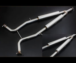 Sense Brand Stealth Bottom-Raising Center Pipe - Super Sound Ver (Stainless) for Infiniti Q70 / M36 / M57 RWD