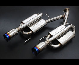 Sense Brand Takane High-Pitched Muffler Rear Section Exhaust System for Infiniti Fuga Y51
