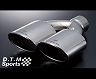 WALD DTM Sports Muffler Cutter Tips - Oval (Stainless)