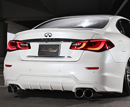 Sense Brand Sensation Series Alpha Aero Rear Bumper (FRP) for Infiniti Q70