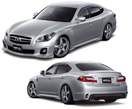 Impul Aerodynamic Sport Face Body Kit for Infiniti Fuga Y51