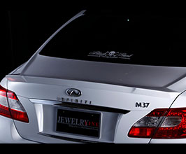 Black Pearl Complete Jewelry Line Crystal Series Trunk Spoiler (FRP) for Infiniti Fuga Y51