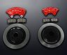 Mines Brake Kit - Front 4POT and Rear 2POT (Red) for Infiniti Q70 Hybrid