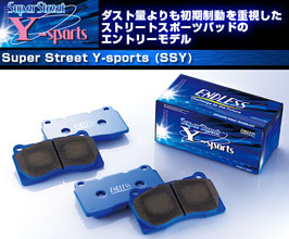 Endless SSY Super Street Y-Sports Genuine Upgrade Brake Pads - Front for Infiniti Q70 with 320mm Front Rotors