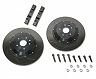 Border Racing Axefette GTR R35 Caliper Mounting Kit with Biot 3-Pc Rotors - Rear 380mm