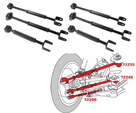 SPC Adjustable Camber and Toe Arms Kit - Rear for Infiniti Fuga Y51
