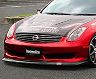 ChargeSpeed Bottom Line Front Lip Spoiler for Infiniti G35 Coupe with Sport Bumper