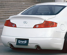 INGS1 LX-SPORT Rear Half Spoiler (FRP) for Infiniti Skyline V35