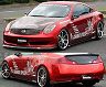 ChargeSpeed Bottom Line Spoiler Lip Kit for Infiniti G35 Coupe with Sport Bumper