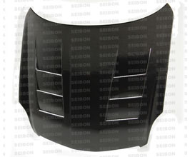 Seibon TS Style Front Hood Bonnet with Vents (Carbon Fiber) for Infiniti G35 Sedan