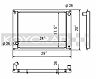 KOYORAD Hyper V 36mm Core Racing Radiator (Aluminum)