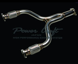 Power Craft Exhaust Front Pipe - 54mm (Stainless) for Infiniti Skyline V36