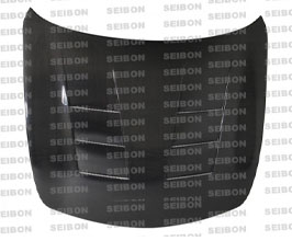 Seibon TS Style Front Hood Bonnet with Vents (Carbon Fiber) for Infiniti Skyline V36