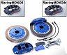 Endless Brake Caliper Kit - Front Racing MONO6 370mm and Rear Racing MONO4r 332mm for Infiniti G37 Coupe CKV36