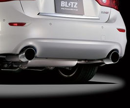 BLITZ NUR-Spec VS Exhaust System (Stainless) for Infiniti Q50 Hybrid VQ35HR