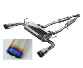 Impul Blast II Muffler Exhaust System (Stainless with  Ti Tips) for Infiniti Skyline V37