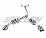 STILLEN Cat-Back Exhaust System (Stainless) for Infiniti Q50 3.0L Twin Turbo