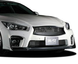 BLITZ Aero Speed R-Concept Front Bumper for Infiniti Skyline V37