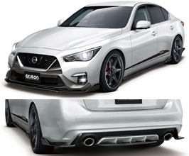 Creare BUSOU Aero Spoiler Lip Kit for Infiniti Skyline V37