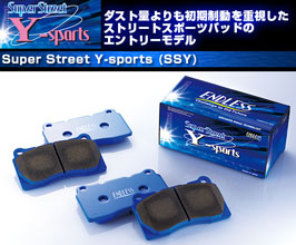Endless SSY Super Street Y-Sports Genuine Upgrade Brake Pads - Rear for Infiniti Skyline V37