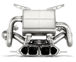 Akrapovic Slip-On Exhaust System (Titanium with Inconel) for Lamborghini Aventador