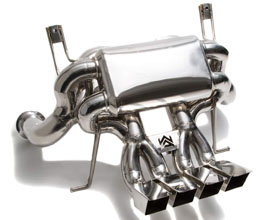 ARMYTRIX Valvetronic Exhaust System with Quad Tips (Stainless) for Lamborghini Aventador LP700 / LP720 / SV LP750