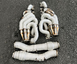 Brilliant Equal Length 6-into-1 Exhaust Manifolds with Special Cat Pipes (Stainless) for Lamborghini Aventador