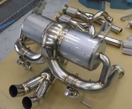 Brilliant Exhaust System with Valves and Racing Cat Bypass Pipes (Stainless) for Lamborghini Aventador