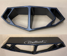 Brilliant Exhaust Tip Finisher for Brilliant Exhaust (Black Stainless) for Lamborghini Aventador