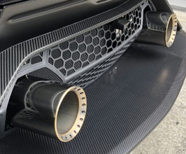 Brilliant Exhaust End Tail Pipe Tips (Stainless) for Lamborghini Aventador SVJ LP770 / Ultimae LP780
