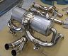 Brilliant Exhaust System with Valves and Racing Cat Bypass Pipes (Stainless)