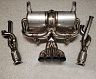 Brilliant Exhaust System with Valves, Quad Outlets and Cat Bypass Pipes (Stainless)