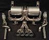 Brilliant Exhaust System with Valves, Quad Outlets and Cat Bypass Pipes (Stainless) for Lamborghini Aventador SV LP750